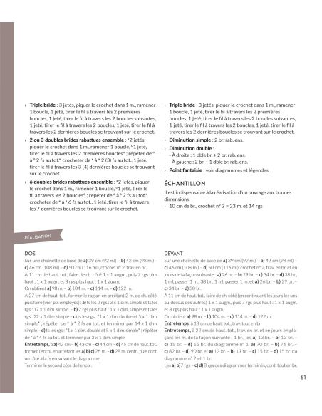Livro de tendências de crochê
