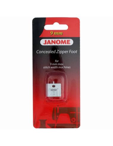 Pé de fecho invisível Janome