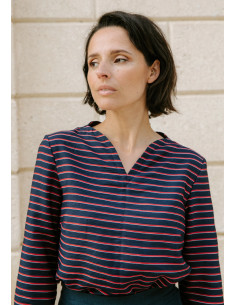 Padrão de blusa Volata - Maison Fauve