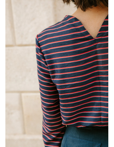 Padrão de blusa Volata - Maison Fauve