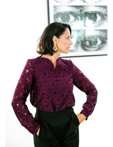 Padrão de blusa Volata - Maison Fauve