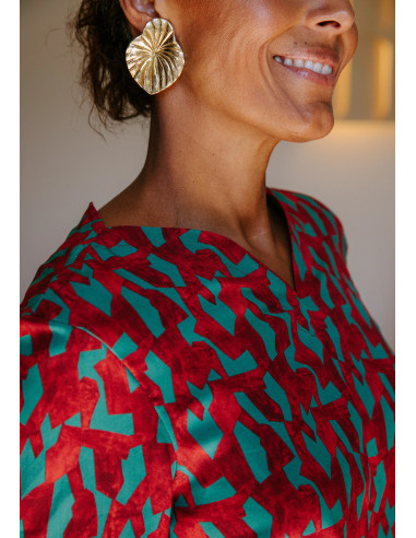 Padrão de blusa Volata - Maison Fauve