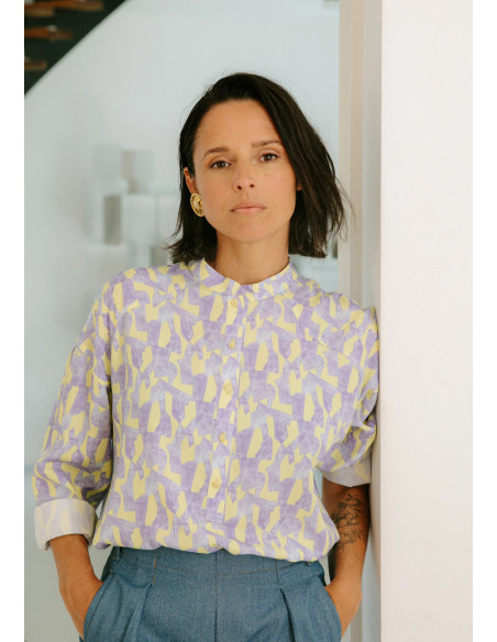 Patrão de camisa Vittoria - Maison Fauve
