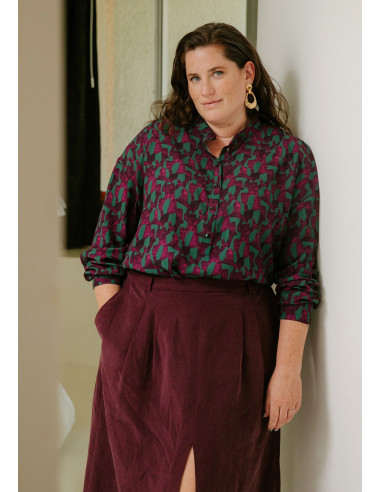 Padrão de camisa Vittoria - Maison Fauve