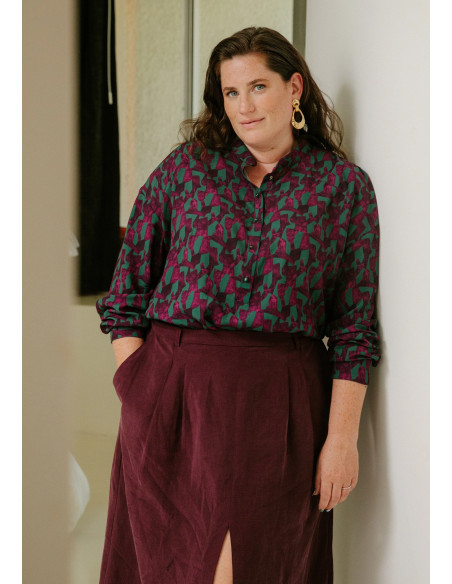 Padrão de camisa Vittoria - Maison Fauve