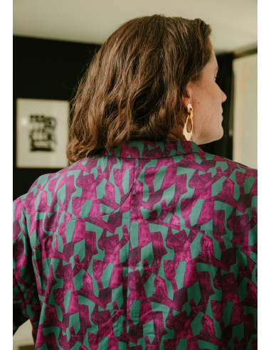 Padrão de camisa Vittoria - Maison Fauve