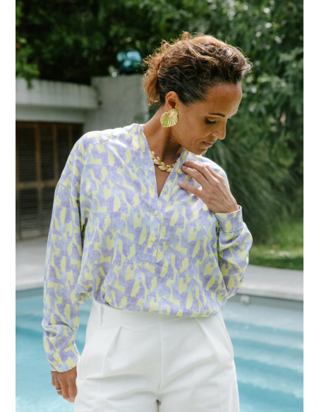 Padrão de camisa Vittoria - Maison Fauve