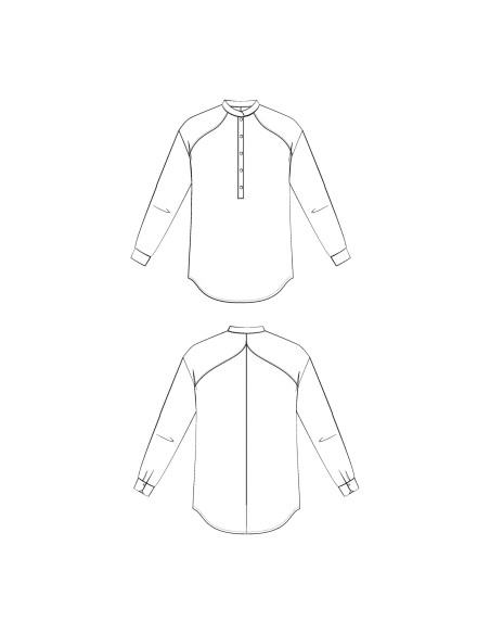 Padrão de camisa Vittoria - Maison Fauve
