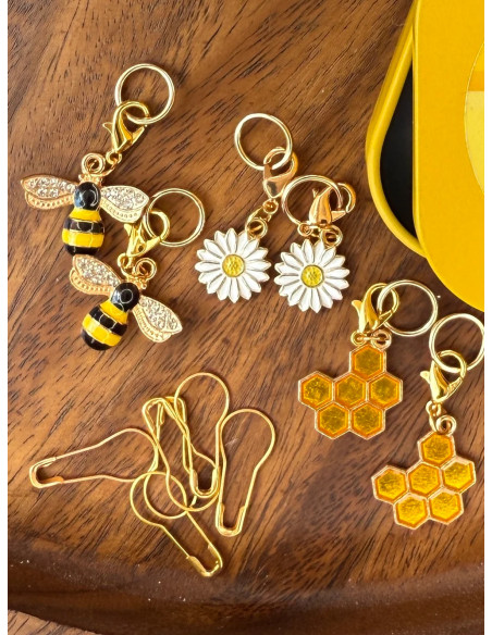 Conjunto de 12 marcadores de malha - Honeybee