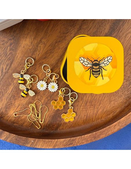 Conjunto de 12 marcadores de malha - Honeybee