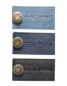 Botões de extensão em metal Easy Fit para jeans 2