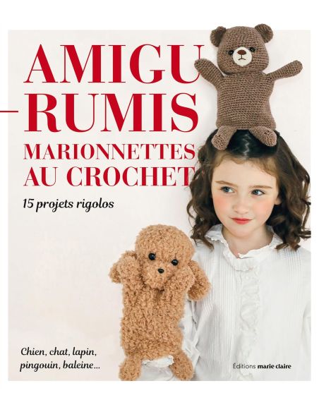 Livro de amigurumis - Fantoches de crochê