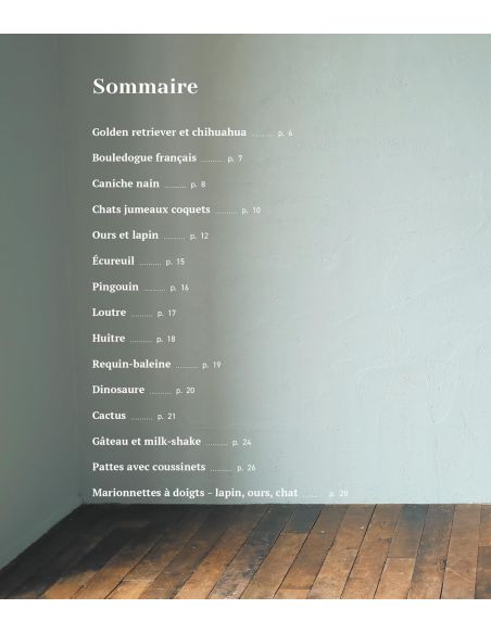 Livro de amigurumis - Fantoches de crochê