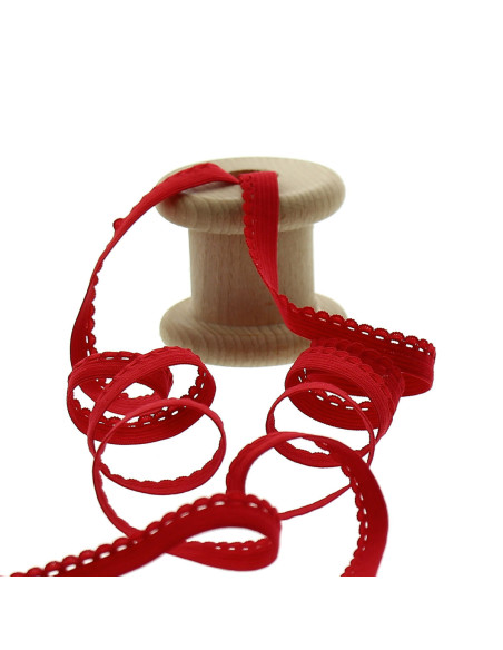Elástico lingerie clássica - Vermelho