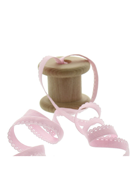 Elástico lingerie clássica - Rosa