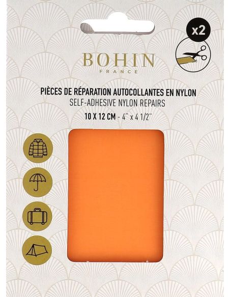 Peças de reparação autocolantes em nylon Bohin - Damasco