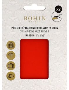 Peças de reparação autocolantes em nylon Bohin - Laranja
