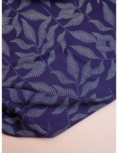 Tecido sarja viscose Lulu - Índigo