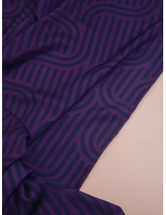 Tecido sarja viscose Ziggy - Violeta 2