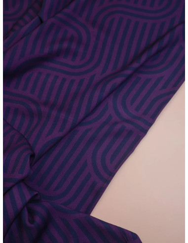Tecido sarja viscose Ziggy - Violeta