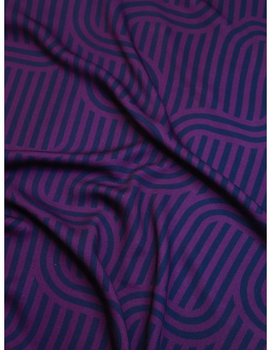 Tecido sarja viscose Ziggy - Violeta