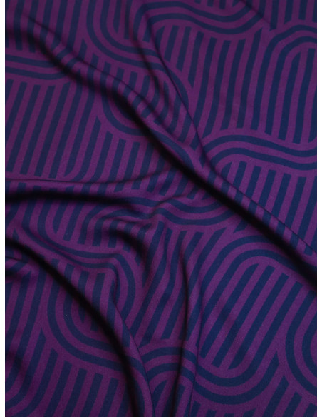 Tecido sarja viscose Ziggy - Violeta