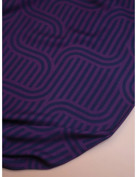 Tecido sarja viscose Ziggy - Violeta