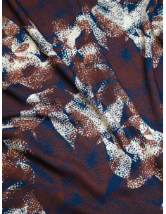 Tecido sarja viscose Bree - Ferrugem 2