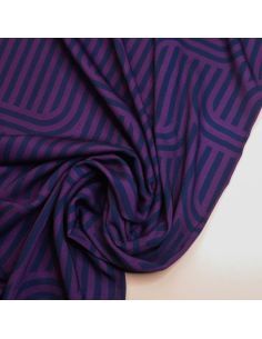 Tecido sarja viscose Ziggy - Violeta