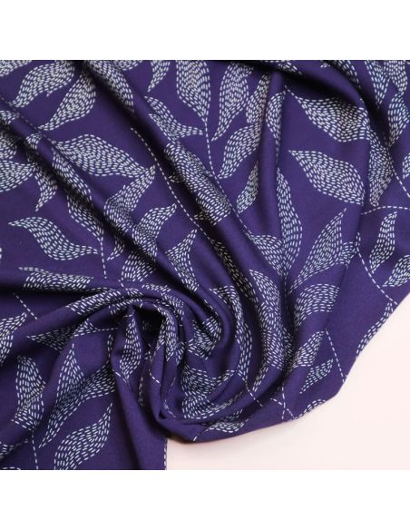 Tecido sarja viscose Lulu - Índigo