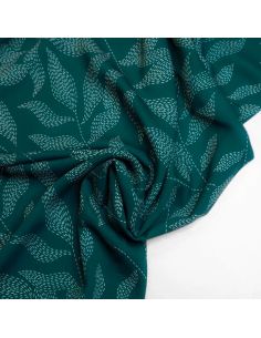 Tecido sarja viscose Lulu - Verde pinho