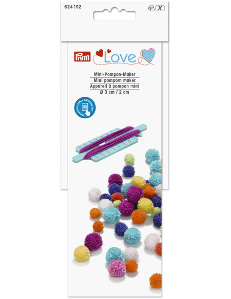 Mini aparelho de fazer pompons