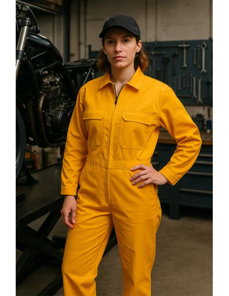 Tecido sarja de trabalho - Amarelo