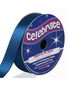 Fita de cetim Celebrate azul royal - 13 mm x 6 metros