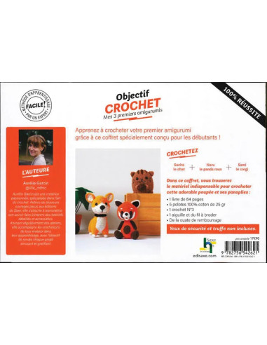 Coffret objectif crochet - Mes 3 premiers amigurumis