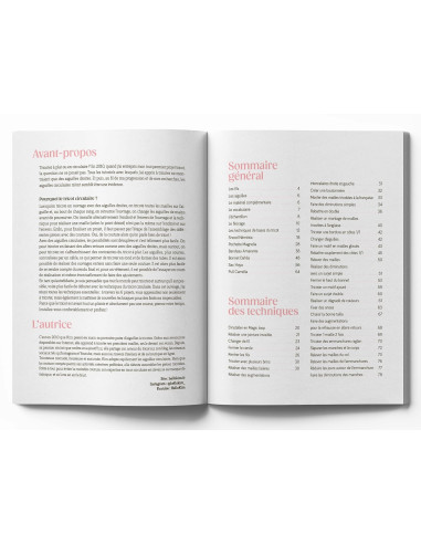 Livre premiers pas - Tricot circulaire