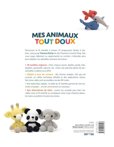 Livre mes animaux tout doux