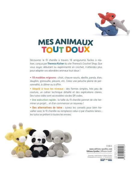 Livre mes animaux tout doux