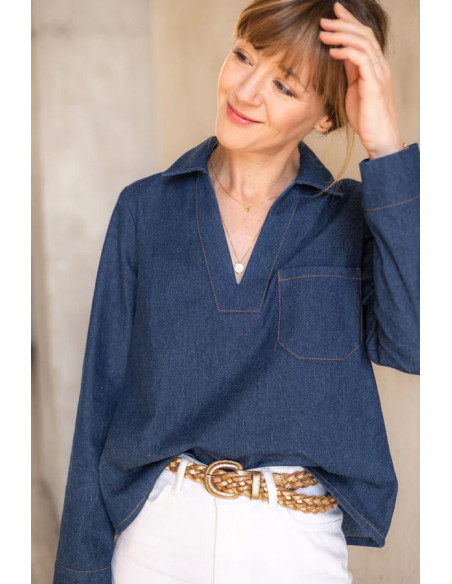 Molde de blusa e vestido Ambre - Joli Lab