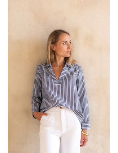 Molde de blusa e vestido Ambre - Joli Lab