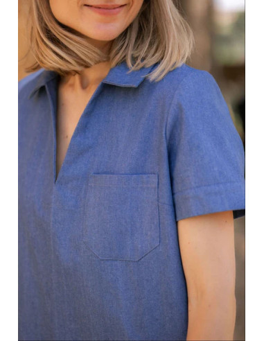 Molde de blusa e vestido Ambre - Joli Lab
