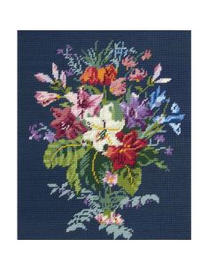 Kit Canvas Penélope DMC - Bouquet