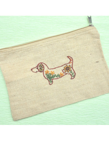 Folhas de transferência de bordado hidrossolúveis - Cães folclóricos