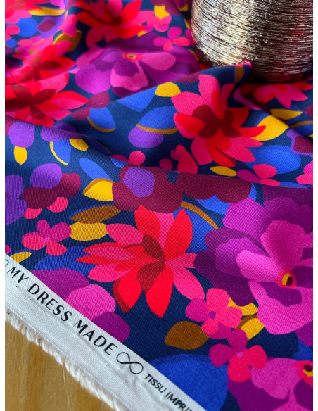 Tecido sarja de viscose Eden - My Dress Made