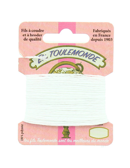 Linha para sashiko - Branco
