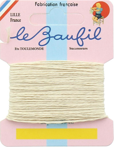 Linha para sashiko - Cru