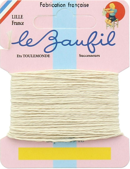 Linha para sashiko - Cru