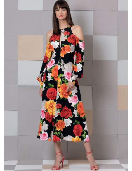 Molde de vestido - Vogue 9296
