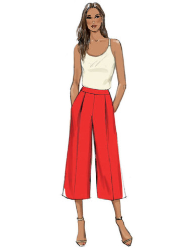 Molde de calça - Vogue 9302