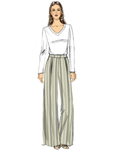 Molde de calça - Vogue 9302